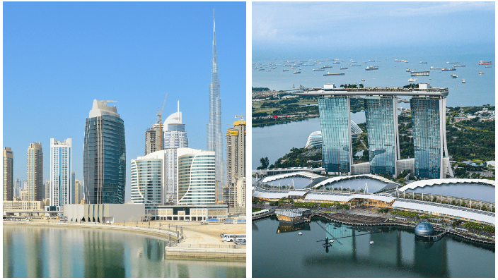 Dubai to Singapore