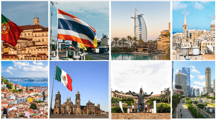 Digital nomad destinations