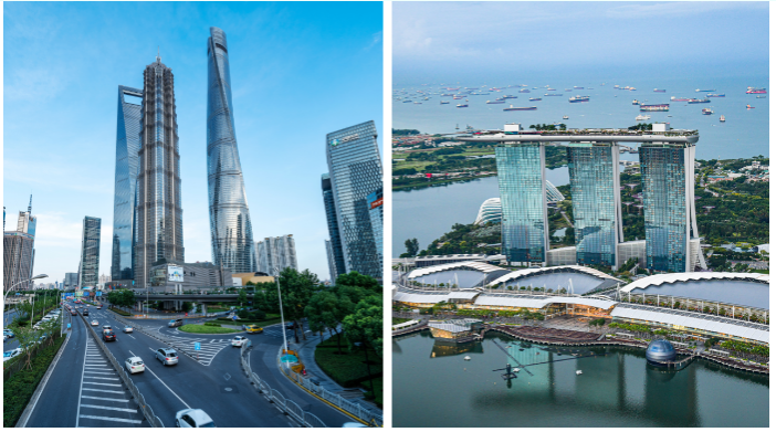 Shanghai to Singapore