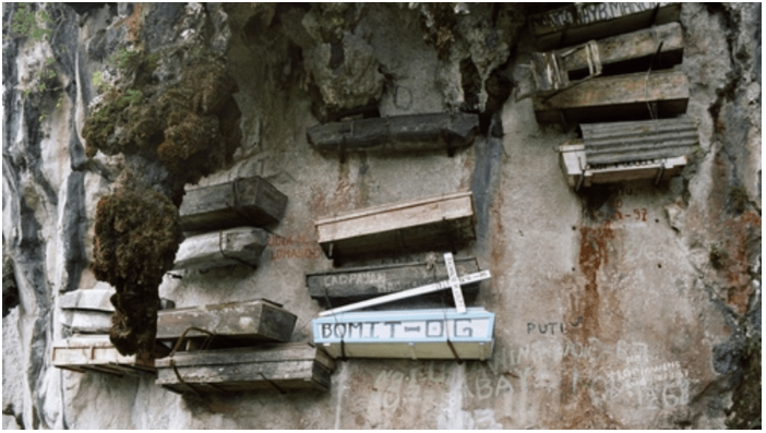 Hanging coffins