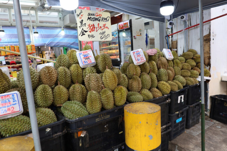 Durian in Singapore