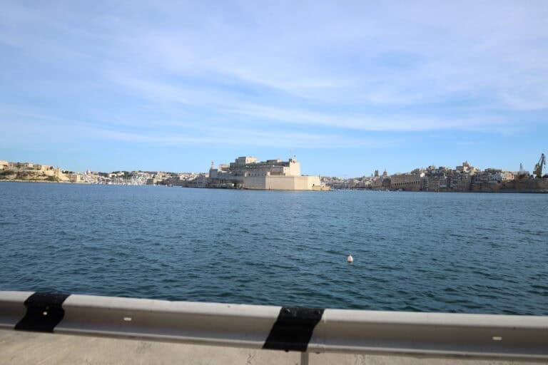 Grand Harbor in Malta with view of Valletta’s historic bastions