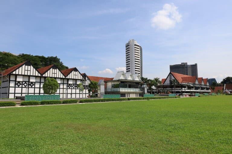 View of Kuala Lumpur cityscape showing a blend of heritage and skyscrapers