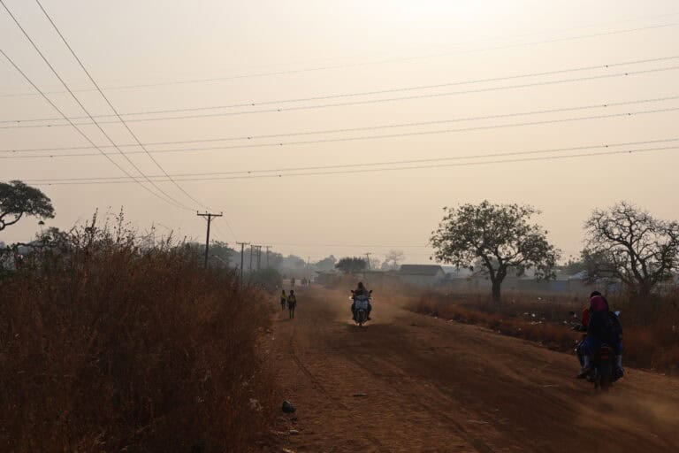 How roads are like in remote parts of Africa