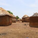 African mud huts