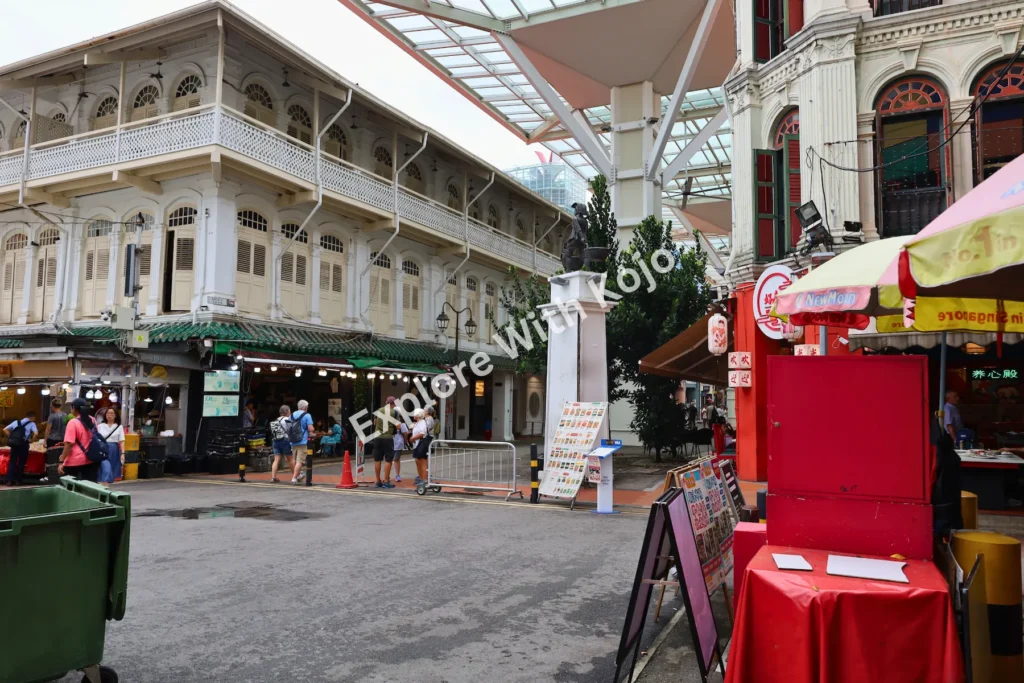 Smith Street Chinatown Singapore food stalls