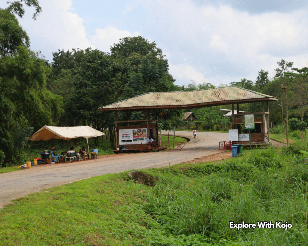 Main entrance to Kakum National Park, Ghana