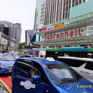 Entrance of Fahrenheit88 Mall in Bukit Bintang Kuala Lumpur