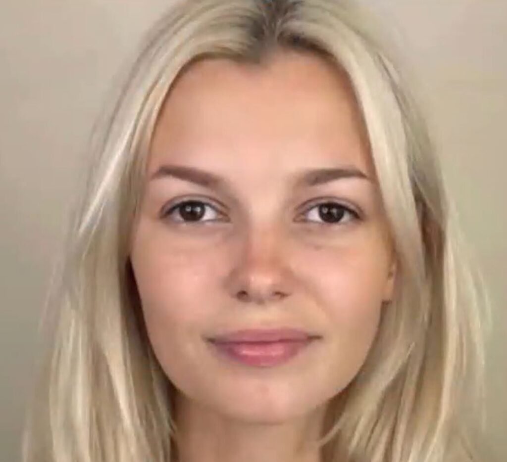 Portrait of Iryna Zarutska, the 23-year-old Ukrainian refugee killed in the Charlotte train stabbing.