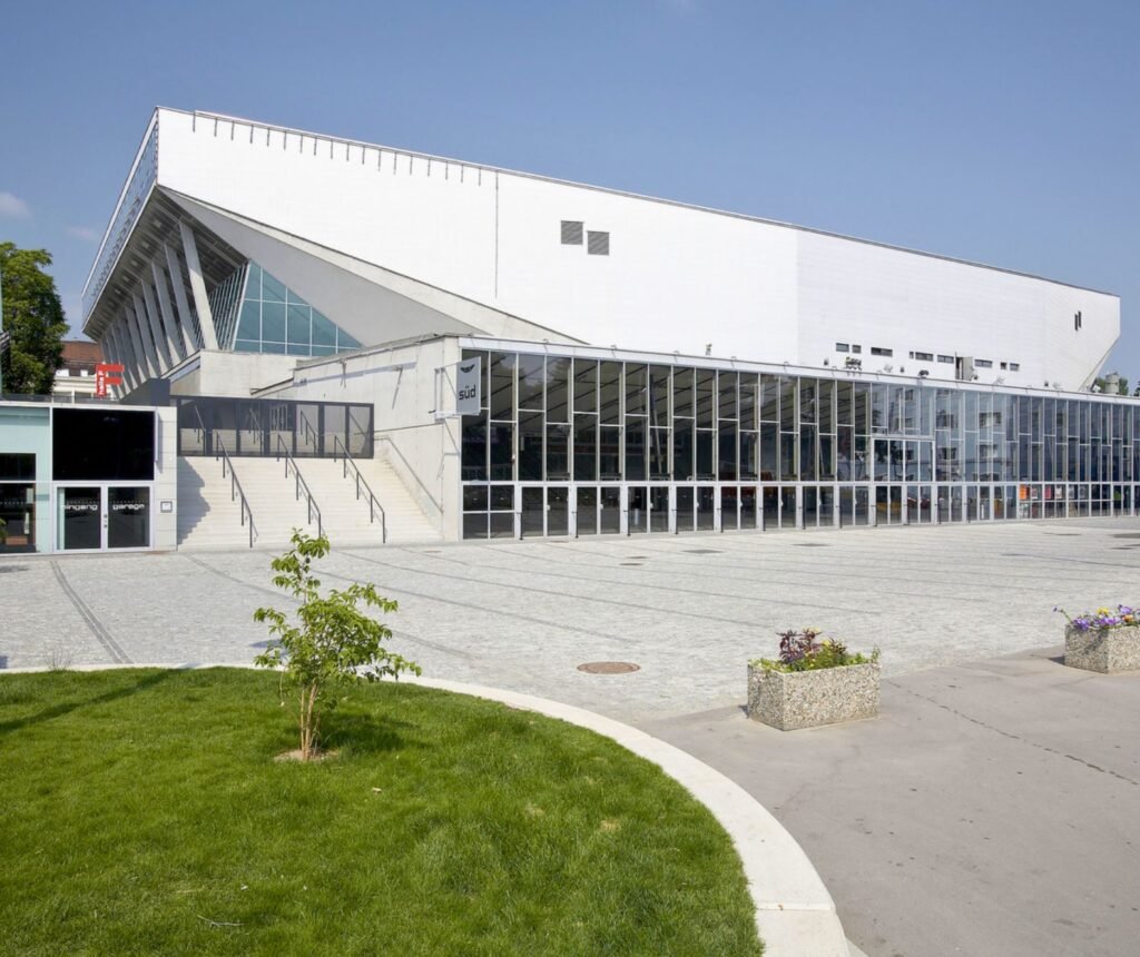 Wiener Stadthalle in Vienna, Austria, the official venue for the Eurovision Song Contest 2026