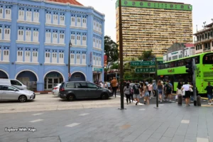 Street view of Hotel 81 Chinatown Singapore