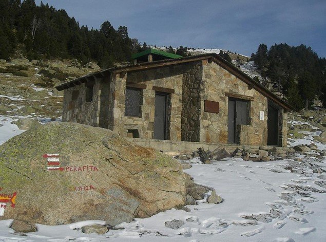 Hiking trail through the Madriu Perafita Claror Valley in Andorra.