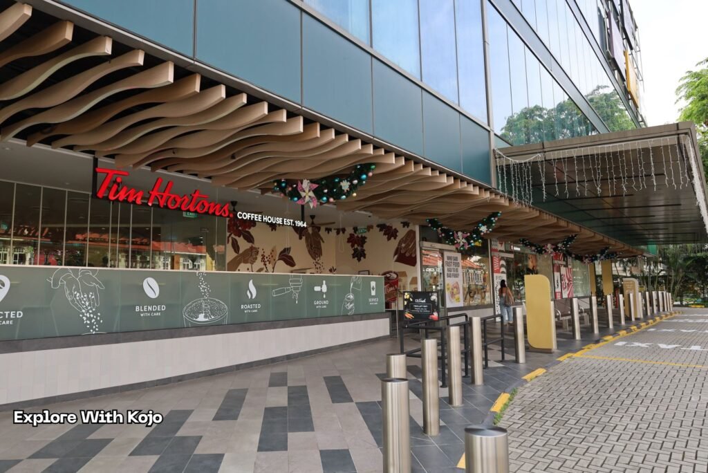 Food and drink options at i12 Katong Mall Singapore