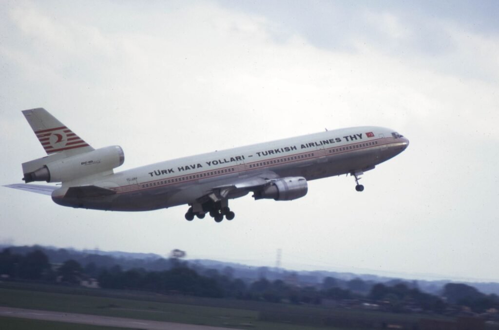 The aircraft that was involved in the disaster.